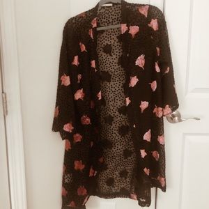Floral kimono